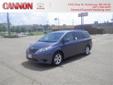 2014 Toyota Sienna LE V6 8 Passenger - $36,086
266 hp horsepower, 3.5 liter V6 DOHC engine, 4 Doors, 4-wheel ABS brakes, 8-way power adjustable drivers seat, Air conditioning with dual zone climate control, Audio controls on steering wheel, Automatic