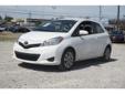 2014 Toyota Yaris 3-Door LE - $11,900
PRICE REDUCTION!!!!!!!!!!, Day/Night Lever, Center Arm Rest, Anti-Theft Device(S), Side Air Bag System, Dual Air Bags, Multi-Function Steering Wheel, Traction Control System, Cold Storage Compartment, Auto Express