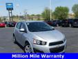 2015 Chevrolet Sonic LS Auto - $11,399
2015 Chevrolet Sonic Hatchback. This Sonic is in fantastic condition. Why buy new when you can save so much on this pre-owned Sonic. Plus when you purchase this car from Bob Hart Chevrolet you will receive a 10 year