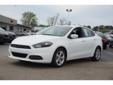 2015 Dodge Dart SXT - $16,219
Nice /Clean Car! One Owner! Great gas mileage!, Am/Fm Stereo Radio, Halogen Headlights, Compact Disc Player, Console, Center Arm Rest, Power Sunroof, Driver Side Air Bag, Dual Sport Mirrors, Power Steering, Power Brakes,