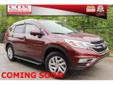 2015 Honda CR-V EX-L - $25,828
***ONE OWNER CARFAX CERTIFIED*** and ***LEATHER SEATS***. Navigation System. Perfect Color Combination! Honda FEVER! If you've been aching to get your hands on just the right 2015 Honda CR-V, well stop your search right