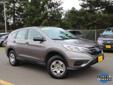 2015 Honda CR-V LX - $24,987
Driver Foot Rest, Manual Tilt/Telescoping Steering Column, Pass-Through Rear Seat, Passenger Vanity Mirror, Rear Bench Seat, Seats W/Cloth Back Material, 4-Wheel Disc Brakes W/4-Wheel Abs Front Vented Di, Abs, Child Safety