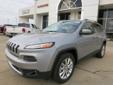 2015 Jeep Cherokee Limited 4WD - $38,610
More Details: http://www.autoshopper.com/new-trucks/2015_Jeep_Cherokee_Limited_4WD_Jasper_IN-47298903.htm
Click Here for 7 more photos
Miles: 7
Engine: 3.2L V6
Stock #: FW505199
Sternberg Chrysler Dodge &