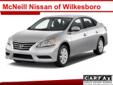 2015 Nissan Sentra S - $15,328
Welcome to the all New McNeill Nissan of Wilkesboro. Braking Assist comes equipped on this 2015 Nissan Sentra. It has a 1.8 liter 4 Cylinder engine. Only one person before you has had the experience of owning this vehicle!