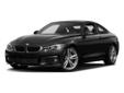 2016 BMW 4 Series 428i - $43,595
Lease Special! 449+tax for 36 months, 10,000 miles/year. $3000. total due at lease signing, no security deposit required. Lessee responsible for mileage over 10,000 per year at $.25 per mile. *On above average approved