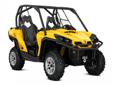 .
2016 Can-Am Can Am Commander 800R XT
$14749
Call (434) 799-8000
Triangle Cycles
(434) 799-8000
Triangle Cycles North,
Danville, VA 24540
Rotax V-twin engine
Tri-Mode Dynamic Power Steering (DPSâ)
Visco-Lok QE auto-locking front differential
Double A-arm