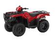 .
2016 Honda FourTrax Foreman 4x4 EPS Red (TRX500FM2)
$6499
Call (562) 200-0513 ext. 951
SoCal Honda Powersports
(562) 200-0513 ext. 951
2055 E. 223rd Street,
Carson, CA 90810
2016 HONDA TRX500FM2G RED The ATV that gets the job done. You probably have a