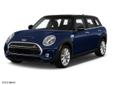 2016 MINI Cooper Clubman Cooper S - $44,550
Touch-Sensitive Controls, Abs Brakes (4-Wheel), Air Conditioning - Air Filtration, Air Conditioning - Front - Automatic Climate Control, Air Conditioning - Front - Single Zone, Airbags - Front - Dual, Airbags -