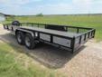 .
2016 Other Heavy Duty Utility Trailer
$3440
Call (903) 354-0898 ext. 46
AAA Trailer Sales
(903) 354-0898 ext. 46
17371 Hwy 82 W.,
Petty, TX 75470
2016 Utility Trailer 83" X 20'2-6000lb 1Electric Brake 1-Idler EZ Lube Dexter5" C Channel Frame16" Centers