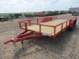 .
2016 Other Tandem Axle Utility
$1955
Call (903) 354-0898 ext. 12
AAA Trailer Sales
(903) 354-0898 ext. 12
17371 Hwy 82 W.,
Petty, TX 75470
2016 Utility Trailer 83" X 18' 2-3500lb 1-Brake 1-Idler EZ Lube Dexter Axles2 X 3 X 3/16" Angle Frame4" C Channel