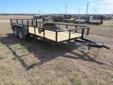 Â .
2016 Other Tandem Axle Utility
$1845
Call (903) 354-0898 ext. 49
AAA Trailer Sales
(903) 354-0898 ext. 49
17371 Hwy 82 W.,
Petty, TX 75470
2016 Utility Trailer 83" X 16' 2-3500lb Axles 2-Idler Dexter4 Leaf Eye to Eye Spring Suspension2 X 3 X 3/16"