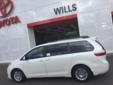 2016 Toyota Sienna XLE 7-Passenger Auto Access Seat - $40,458
More Details: http://www.autoshopper.com/new-trucks/2016_Toyota_Sienna_XLE_7-Passenger_Auto_Access_Seat_Twin_Falls_ID-66915623.htm
Click Here for 4 more photos
Miles: 5
Stock #: 16T431
Wills