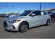 2017 Hyundai Elantra Limited - $20,954
2017 Hyundai Elantra SE in Symphony Silver. Option Group 03, SE AT Popular Equipment Package (02) (Auto Headlamp Control, Bluetooth Hands-Free Phone System, Cruise Control, Heated Outside Mirrors, Hood Insulator,