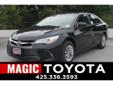 2017 Toyota Camry LE - $23,713
More Details: http://www.autoshopper.com/new-cars/2017_Toyota_Camry_LE_Edmonds_WA-66311737.htm
Click Here for 11 more photos
Engine: 2.5L 4Cyl
Stock #: 70019
Magic Toyota
425-608-4300