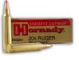 Hornady's Varmint Express 204 Ruger is an ultra fast round designed for high accuracy at long distances. Upon impact, Hornady's VMAX projectile achieves rapid fragmentation. V-MAX bullets are manufactured with Hornady's philosophy of "Ten bullets through