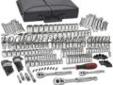 "
KD Tools 80933 KDT80933 216 Piece 1/4"", 3/8"" and 1/2"" Drive Mechanics Tools Set
Features and Benefits:
1/4", 3/8" and 1/2" drive Quick Release Teardrop Ratchet
6 point and 12 point Sockets SAE and Metric
12 point Non-Ratcheting Combination Wrenches