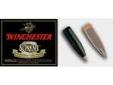 "
Winchester Ammo SBST22250B 22-250 Remington Supreme, 55gr., Ballistic Silver Tip, (Per 20)
Supreme Accuracy. The solid base boattail design and special jacket contours deliver excellent long-range accuracy with reduced cross-wind drift. The Lubalox