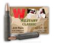 Newly manufactured Wolf WPA Military Classic 223 hollow point ammo is just what your AR-15 needs to sing like a canary. This stuff performs great and you get way more shots for your dollar with Wolf WPA ammo. The hollow point projectile expands on impact,