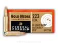 Looking for Match Grade 223 Remington Ammo for competitions? Look no further than Federal Premium's Gold Medal Sierra Match King 223 Rem 69 gr BTHP ammo. Many shooting experts consider this the most accurate match round available from a factory. Federal