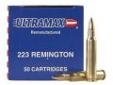 "
Ultramax 223R2 223 Remington Remanufactured by Ultramax 55gr, Full Metal Jack, (Per 50)
The foundation upon which Ultramax built in 1986 remains the same. They are dedicated to provide a top quality product manufactured to exacting standards of