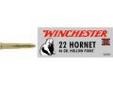 "
Winchester Ammo X22H2 22 Hornet 22 Hornet, 45gr,Super-X Hollow Point, (Per 50)
The Winchester line of Super-X Centerfire Rifle ammunition continues to be the best you can buy, and it is still made in the USA. The hollow point provides a weight rearward