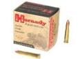 "
Hornady 8302 22 Hornet 35gr VMAX /25
Hornady's V-MAX bullets consistently achieve rapid fragmentation at all practical varmint shooting velocities. The moly coating reduces barrel wear, residue in the barrel, and in some cases even enhances velocity.