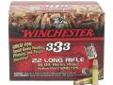 "
Winchester Ammo 22LR333HP 22 Long Rifle Bulk Copper Hollow Point (Per 333)
Winchester Rimfire Ammunition
Specifications:
- Caliber: .22 Long Rifle
- Grain: 36
- Bullet: Plated Hollow Point
- Velocity: 1280 fps
- Per 333
- Use: Small game hunting,