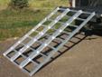 Contact the seller
High Quality Aluminum Tri-Fold Ramp The lightweight Yutrax tri-fold aluminum ramp features a fully welded design that brings extra strength and portability. The high load capacity provides you with the durability you need to get your