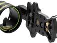 HHA OPTIMIZER LITE ULTRA 2'' sight housing w/.019 pin Exclusive mechanical rheostat feature adjusts pin brightness in seconds Tool-free micro adjust Constructed of machined aluminum w/green sight ring, A.R.M.O.R. Sight Pin Technology, & patented DS-TAPES