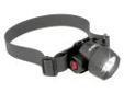 "
Pelican 2620-030-110 2620 LED/Xenon Headlamp
A hybrid LED/Xenon hands-free flashlight. The 2620 gives you the option of using the Xenon lamp for intense bright light or 3 LEDs to conserve battery life. The multi-angle pivoting head allows you to aim