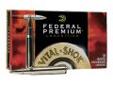"
Federal Cartridge P270TT1 270 Winchester 270 Win.,130 Grain, Trophy Bond Tip, V-Shok"" (Per 20)
This new offering is built on the heralded Trophy Bonded Bear Claw platform and adds numerous features for a substantial increase in performance. A neon,