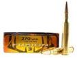 "
Federal Cartridge F270FS1 270 Winchester 270 Win, 130grain, Fusion, (Per 20)
Copper jacket is electro-chemically fused to core through a sophisticated and refined molecular application technique
- Formed under consistent pressure for complete