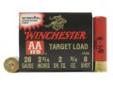 "
Winchester Ammo AA288 28 Gauge 28 Ga, 2 3/4"" 3/4oz 8 Shot, (Per 25)
For more than 35 years, AA Target Loads have reigned as the standard of excellence and overwhelming choice of serious target shooters the world over. The improved AA's will carry on