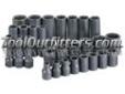 "
S K Hand Tools 4051 SKT4051 28 Piece 1/2"" Drive 6 Point Standard and Deep SAE Socket Set
Features and Benefits:
Corrosive resistant and laser engraved every 120 degrees
Extra recess depth and nose-down design
SureGripÂ® hex design drives the side of the