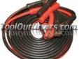 "
FJC, Inc. 45265 FJC45265 2/0 Ga. Booster Cables with 800 Amp Commercial Grade Clamps
Features and Benefits:
Professional
25' Cables
"Price: $174.89
Source: http://www.tooloutfitters.com/2-0-ga.-booster-cables-with-800-amp-commercial-grade-clamps.html