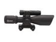 "
Firefield FF13014 2.5-10x40 Riflescope w/Green Laser
Shoot with confidence from anywhere, at anytime, anyway! The Firefield Riflescope with Green Laser is equipped with a red and green illuminated Mil Dot reticle that is used for range estimation to
