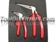 E-Z Red KWP2 EZRKWP2 2 Piece New Kiwi Plier Set
Features and Benefits:
Includes 6â short nose and 8â long nose Kiwi pliers
Needle-nose pliers at an angle
More powerful grip with less effort
Better hand alignment provides a clear line of sight
Made from