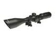 "
Crosman CP394RG 3-9x40mm with dual illum. Reticle
Adventure Class scopes come standard with adjustable objectives, delivering a parallax-free image, without moving the point of impact. This means, if your target moves, your scope can adjust quickly and