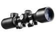 Barska Contour 3-9x42 IR Compact Riflescopes w/ 30/30 IR Dual Color Reticle - AC10552 meets hunter's demands by combining performance and innovation without sacrificing ruggedness, dependability and craftsmanship. Like most of Barska Riflescopes , Barska