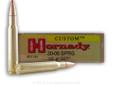 Hornady's Custom 30-06 SST ammo features Hornady's proven polymer tip design which is proven to shoot flatter, fly straighter, and hit harder. The sharp point of the SST projectile increases the ballistic coefficient making it fly faster delivering more