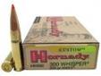 Hornady 80892 300 Whisper by Hornady 208 Gr AMAX/20
Hornady Ammunition
- Caliber: 300 Whisper(based on the 221 Remington case necked up to .308)
- Grain: 208
- Bullet Type: AMAX
- Muzzle Velocity: 1020 fps
- Per 20Price: $21.2
Source: