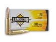 This highly regarded ammunition is competitively priced, made of quality components and is new production, non-corrosive, in boxer primed, reloadable brass cases. ARMSCOR Small Arms Ammunition line is one of the largest and most comprehensive in Southeast