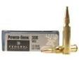 "
Federal Cartridge 308A 308 Winchester 308 Win, 150gr, Power Shok Soft Point, (Per 20)
Load number: 308A
Caliber: 308 Win. (7.62x51mm)
Bullet Weight: 150 Grains, 9.72 Grams
Primer number: 210
Classic Centerfire, Power Shok Soft Point
Usage: Medium Game