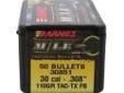 "
Barnes Bullets 30851 30 Caliber.308"" 110gr TAC-TX Flat Base (per 50)
Barnes Tactical Bullets
- Caliber: 30 (.308"")
- Grain: 110
- Bullet: TAC-TX Flat Base
- Per 50"Price: $29.46
Source: