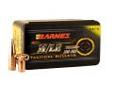 "
Barnes Bullets 30826 30 Caliber.308"" 168gr Boat Tail (Per50)
Tac-X 30Cal .308"" 168gr Boat Tail (Per50)
All-copper TAC-X rifle bullets have a proven reputation for accuracy. They're designed for controlled double-diameter expansion, maximum penetration