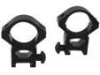 "
NcStar RB04/2 30mm Rings Weaver, 1"" Flat/Stud Inserts, Black
30mm Weaver Rings, with 1"" Inserts Flat/Stud
- Aluminum
- Comes in Pair
- Weight: 3 oz., O: 2.2"", H: 1.3"""Price: $5.06
Source: