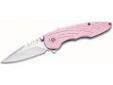 "
Buck Knives 292PNS 3210 Impulse, Pink
Quick, easy, one-hand deployment. An assisted-opening knife with patented ASAP TechnologyÂ® and a stylish handle. Convenient belt clip for easy carry and serrated version is available for more aggressive cutting