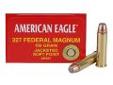 "
Federal Cartridge AE327 327 Federal Magnum 327 Federal Magnum, 100gr SP (Per 50) by Federal
Federal Premium has introduced a personal defense revolver cartridge designed to deliver 357 Magnum ballistics out of a 32-caliber diameter platform and with