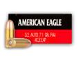 Manufactured under Federal's American Eagle brand, this product is brand new, brass-cased, boxer-primed, non-corrosive, and reloadable. It is a staple range and target practice ammunition. This is top of the line, American-made range ammo made by ATK