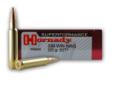 Hornady's 338 Winchester Magnum SST ammo features Hornady's proven polymer tip design which is proven to shoot flatter, fly straighter, and hit harder. The sharp point of the SST projectile increases the ballistic coefficient making it fly faster